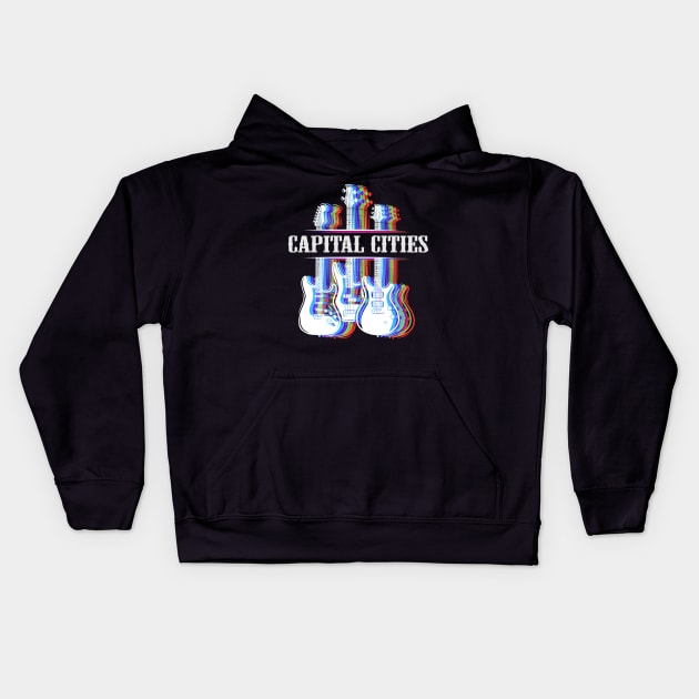 CAPITAL CITIES BAND Kids Hoodie by dannyook